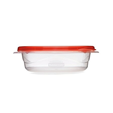 Rubbermaid TakeAlongs 2.9 Cup Sandwich Food Storage Container, 4 Pack