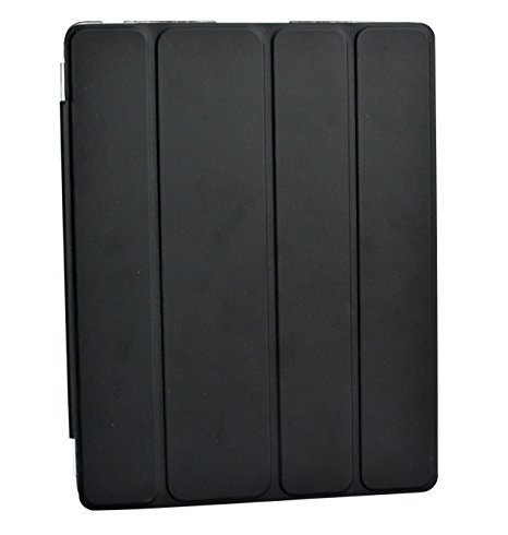 iPad Case , inShang Smart Case Magnetic cover & back case for iPad 2 , iPad 3, iPad4. Auto sleep/wake/stand function Case for iPad (2 in1 Black, For iPad 2/3/4)