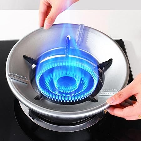 YETI Gas Saver Burner Stand Gas Burner Cover Gas Saver Jali Home Gas Stove Fire & Windproof Energy Saving Stand Gas Stove Stand Protector Max Gas Saviour Rambler 30 oz (Medium, 2)