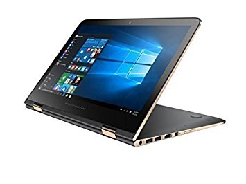 HP Spectre x360 - 13t Copper Trim(6th Gen. Intel i7-6500U, QHD 2560x1440, 256GB SSD, 8GB RAM, Windows 10, AC Wifi, Bluetooth, Backlit Keyboard) Ash Silver 2-in-1 13.3" Ultrabook Tablet laptop PC