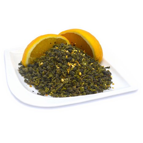 Organic Orange Blossom Special Oolong, Loose Leaf Bag, Positively Tea LLC. (1 lb.)