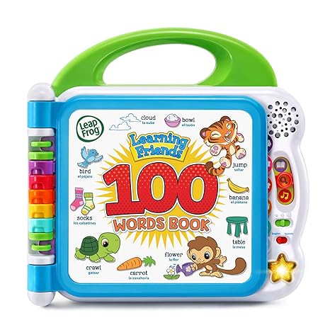 LeapFrog Learning Friends 100 Words Book (Multicolor)