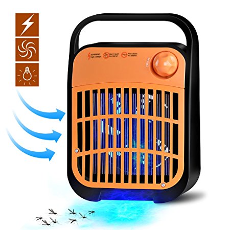 BESYOYO Electric Bug Zapper and Fly Zapper Killer,Insect Killer Mosquito Eliminator with UV Light Trap Catcher for Residential and Commercial Use