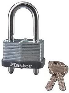 Master Lock 510D Lock with Adjustable Shackle, 1-3/4-inch , Silver