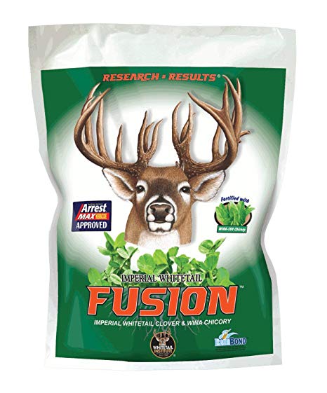 Whitetail Institute FUSION (Perennial) Clover & Chicory Food Plot Seed (Spring and Fall Planting)