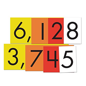 Essential Learning Products 4 Whole Numbers Place Value Cards Set 4