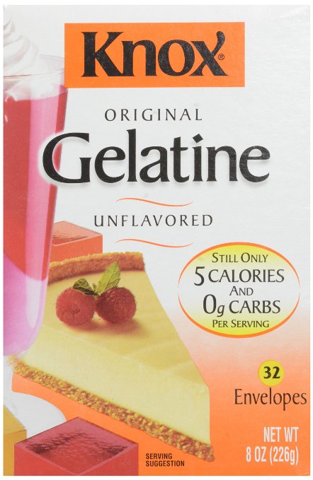 Knox Gelatin Unflavored 32 Count Net Wt  8-Ounce