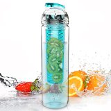 27oz Sport Water Bottle with Fruit InfuserMany Color Option