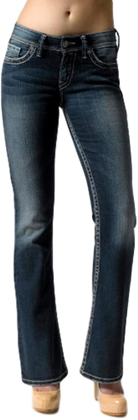 Silver Jeans Co. Suki High-Rise Curvy Fit Bootcut Jeans L9516SJB376