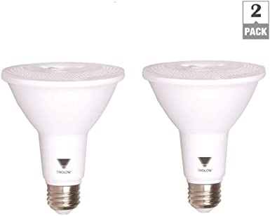 TriGlow LED 11W (75W Equivalent) Dusk to Dawn PAR30 Reflector Light Bulbs (2-Pack) (Soft White (2700K))