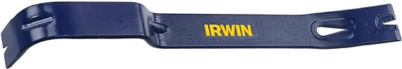 IRWIN Pry Bar, 2 in 1 Spring Steel Flat, 15 Inch (IWHT55150)