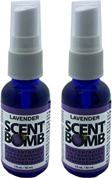 Scent Bomb Super Strong 100% Concentrated Air Freshener - 2 PACK (Lavender)