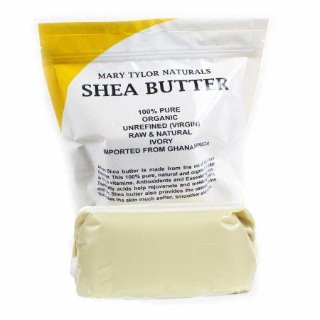 Organic Unrefined Raw Ivory Shea Butter By Mary Tylor Naturals 1 Lb 16 Oz Grade A Amazing Quality Unrefined Shea Butter