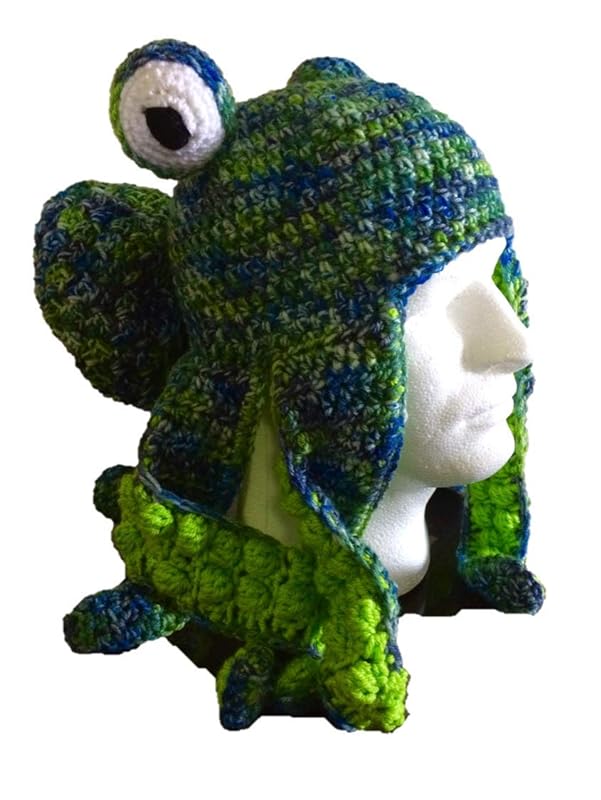 Octopus Hat - Octopus Beanie - Octopus Cosplay - Octopus Cosplay Costume - Octopus Fantasy Hat - Octopus Fantasy Beanie