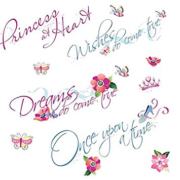 Roommates Rmk1521Scs Disney Princess Quotes Peel & Stick Wall Decals