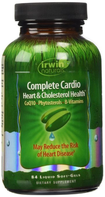 Irwin Naturals Complete Cardio Heart and Cholesterol Health Diet Supplement, 84 Count
