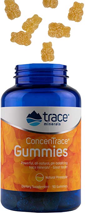 All Natural Concentrace Gummies Pineapple Flavor