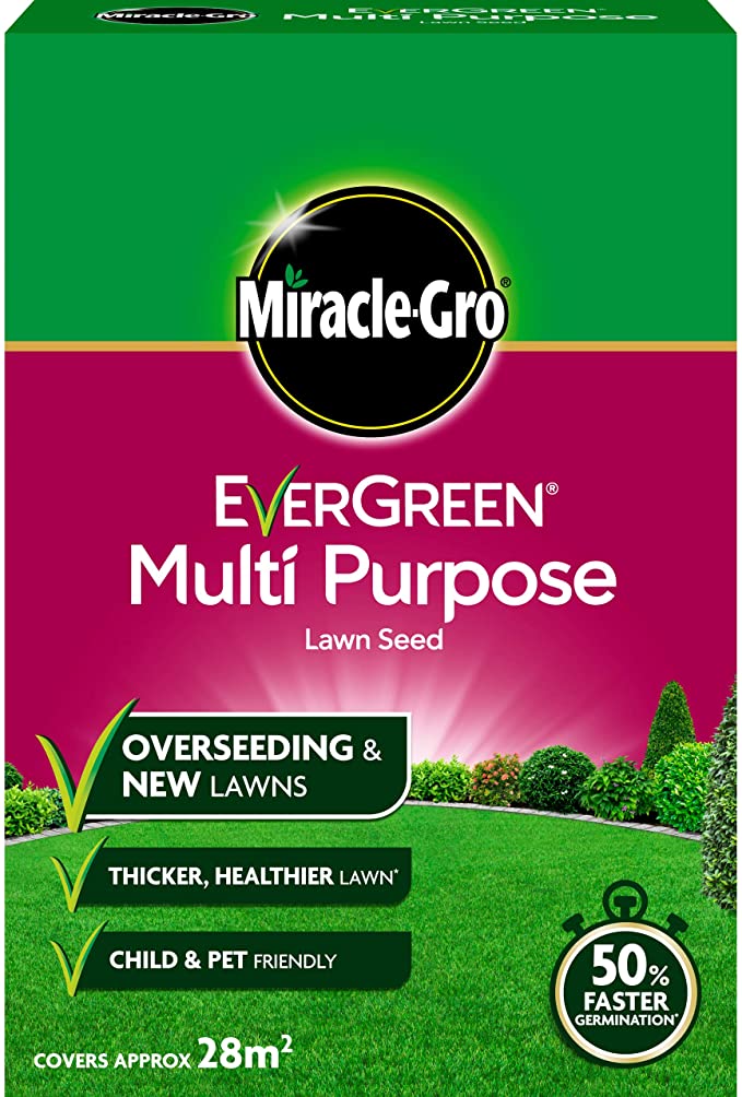 EverGreen Multi Purpose Grass Seed Carton, 840 g