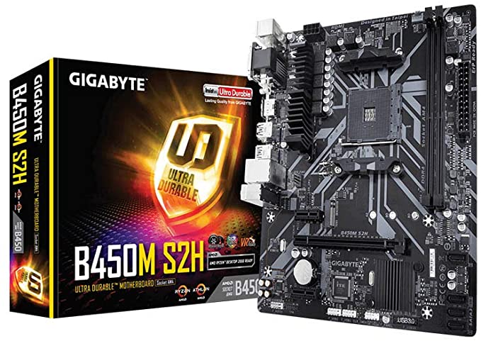 GBB 450M S2H (Sockets AM4 / B450 / DDR4 / S-ATA 600 / Micro ATX)