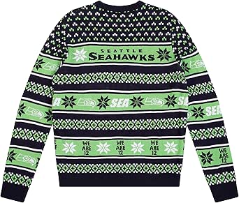 FOCO NFL Team Big Logo Ugly Sweater