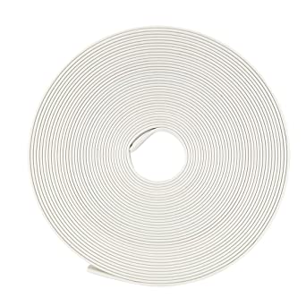 uxcell Heat Shrink Tubing 12.7mm(1/2-inch) Dia 20mm Flat Width 2:1 Heat Shrink Tube Wire Wrap 5m White