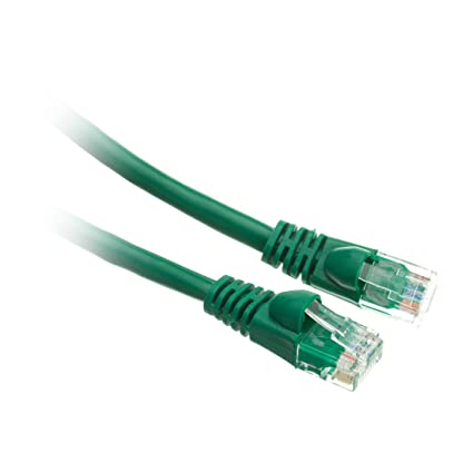 25 feet cat6 AWG24 Snagless Molded Boot Ethernet Patch Cable Green