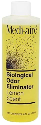 Medi-Aire Biological Odor Eliminator Refill 8 oz. Bottle, Lemon Scented - 1 Each / Each