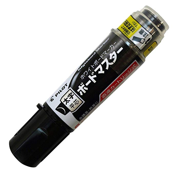 Pilot Whiteboard Marker Bord Marker - Flat Large - Black