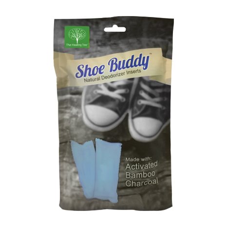 Shoe Deodorizer - Bamboo Air Purifying Bags - "Shoe Buddy"