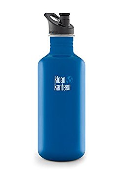 Klean Kanteen Classic Stainless Steel Bottle With Sport Cap