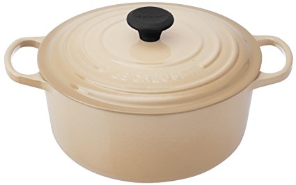 Le Creuset Signature Enameled Cast-Iron 5-1/2-Quart Round French (Dutch) Oven, Dune