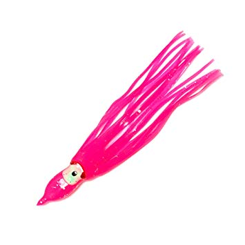 4.5” Squid Skirts – Pink - 40 pieces