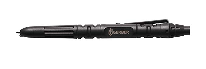 Gerber 31-001880 Impromptu Tactical Pen, Black