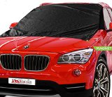Windshield Snow Cover 57x74 Inches by X-Shade - Frostguard Windshield and Wiper Cover - Car Windshield Snow Cover - Waterproof Polyester Windshield Snow Covers - Magnetic Windshield Snow Cover - With Free Non-Slip Mat