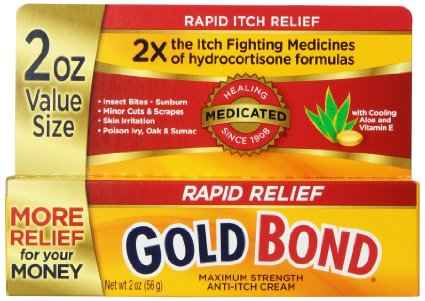 Gold Bond Rapid Relief Anti Itch Cream 2 oz