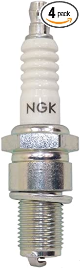 NGK 5422 BR8ES Standard Spark Plug, Pack of 4