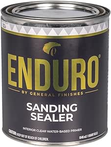 General Finishes Enduro Water Based Sanding Sealer, 1 Quart