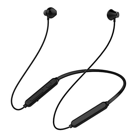 Wireless Bluetooth Headphones5.0 Wireless in-Ear Headphones Sport Bluetooth Earphones Running Headphones Outdoor Portable Earphones (Black)