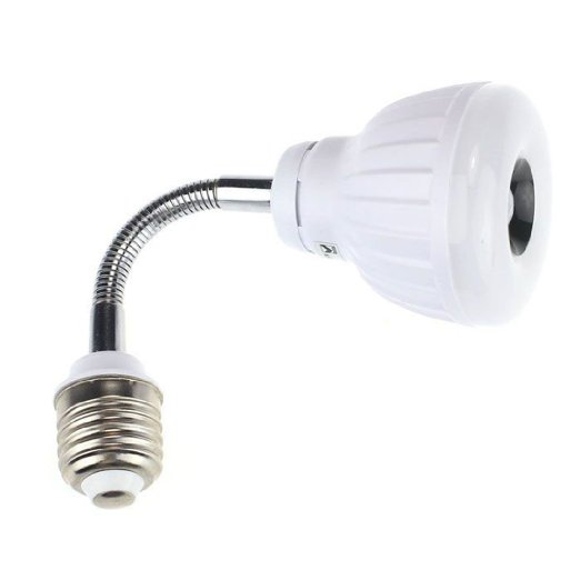 Bessky Sensor light ,AC 110V 220V E27 5W LED PIR Infrared Sensor Motion Detector Light Bulb Lamp(White)