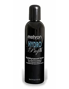 Mehron Hydro Prep Pro Hydrating Hyaluronic Acid Serum| Moisturizing and Hydrating Hyaluronic Face Serum for Face | Gel Makeup Primer 4 fl oz (120 ml)