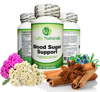 Blood Sugar Support 60 Count Formulated to help the body maintain and control healthy blood sugar levels Key herbs include Cinnamon Gymnema Sylvestre Banaba Bitter Melon and Guggul