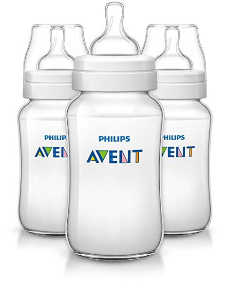 Philips Avent Classic Plus Baby Bottles, 11 Ounce (3 Pack)