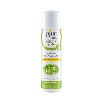 Pjur Med REPAIR Glide Water-Based Condom Safe Personal Lubricant 3.4 Ounce / 100 Milliliter