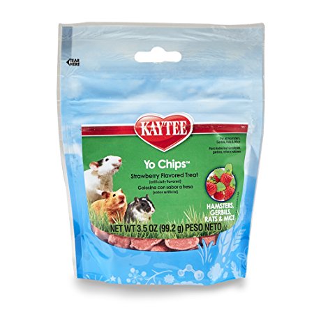 Kaytee Fiesta Strawberry Yogurt Chips Small Animal Treat
