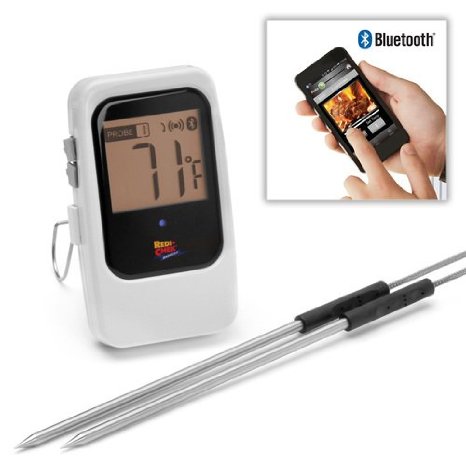 Maverick ET-735 Bluetooth 40 Wireless Digital Cooking Thermometer Monitors 4 Probes Simultaneously