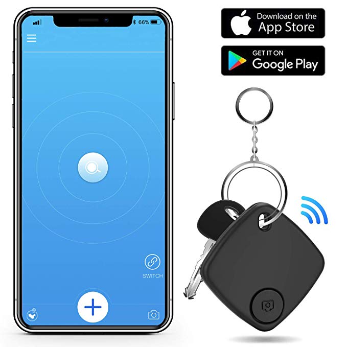Key Finder - Key Finder Locator with App for Phones Purse Bag Luggage Keychain - Anti Lost Bluetooth Wallet Tracker Phone Finder - Smart Tracker Device Item Finder
