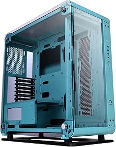 Thermaltake The Core P6 TG Turquoise Edition transformable ATX Mid Tower Fully Modular Computer Case with Tt LCS Certification CA-1V2-00MBWN-00