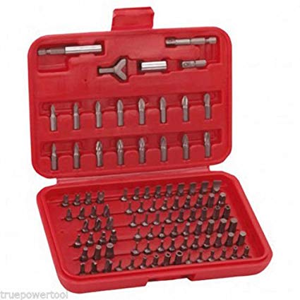 TruePower 09-0537 Security Bit Set, 100 Piece