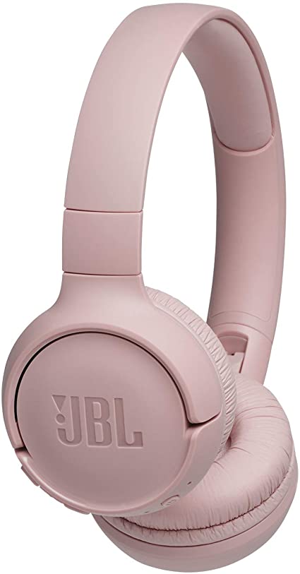 JBL JBLT500BTPIKAM Tune 500BT On-Ear, Wireless Bluetooth Headphone, Pink, One Size