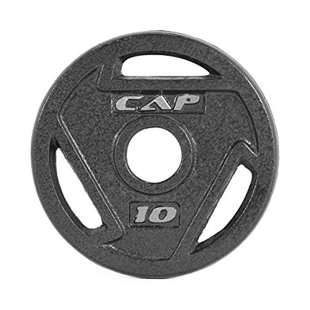 CAP Barbell 2-Inch Olympic Grip Plate, Various Sizes